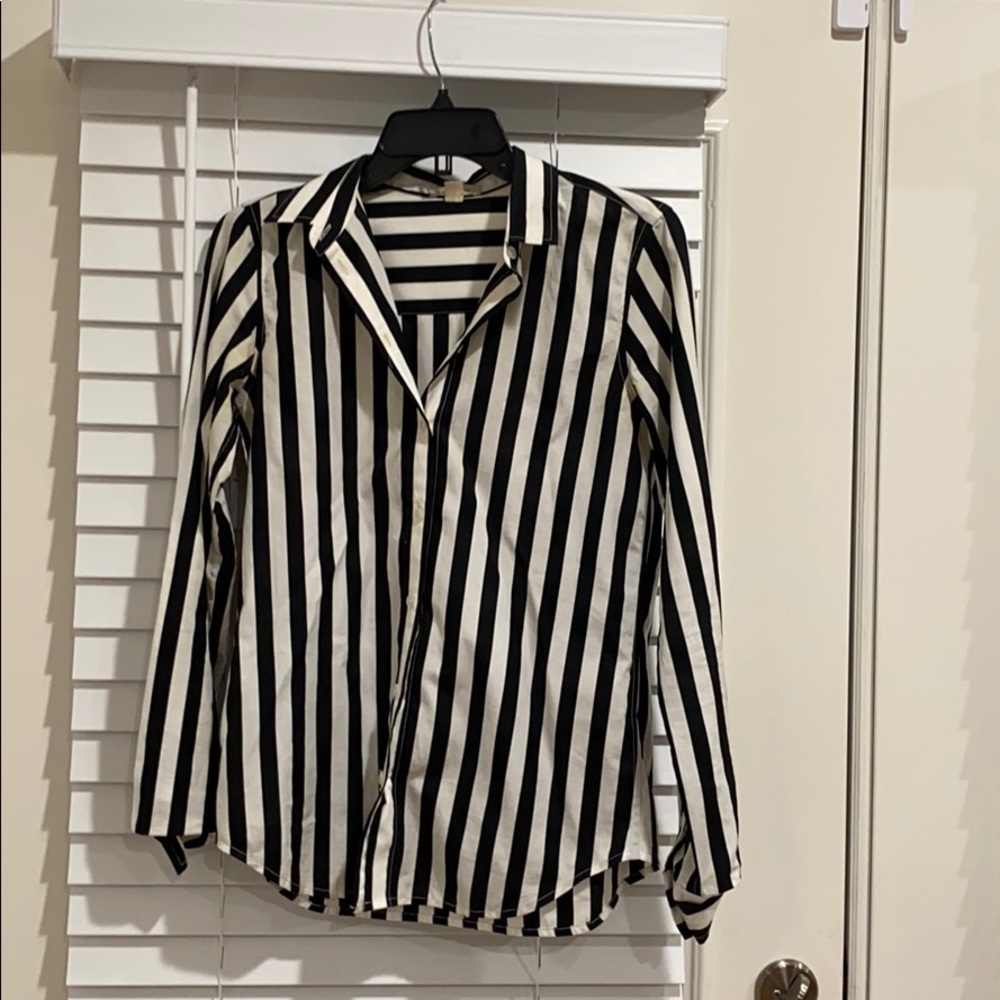 Marc Jacobs Black and White Blouse